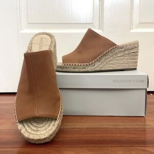 Sole Society espadrille wedges